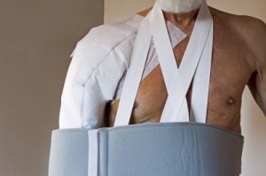 Photo of a man who undergone Shoulder Replacement Surgery